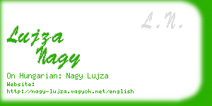 lujza nagy business card